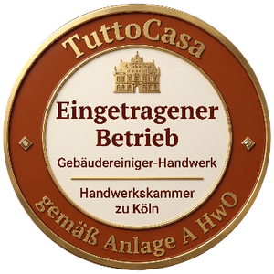 Guetesiegel: Eingetragener Betrieb Gebaeudereiniger-Handwerk, Handwerkskammer zu Koeln (Anlage A HwO)